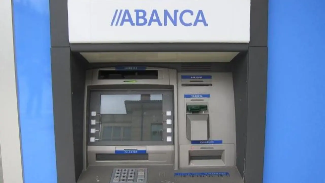 Cajero de Abanca.