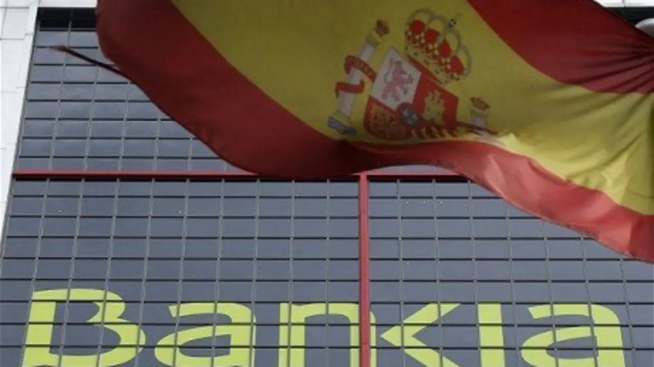 Foto de Bankia con la que ilustr&oacute; un an&aacute;lisis sobre Espa&ntilde;a el diario 'The Daily Telegraph'.