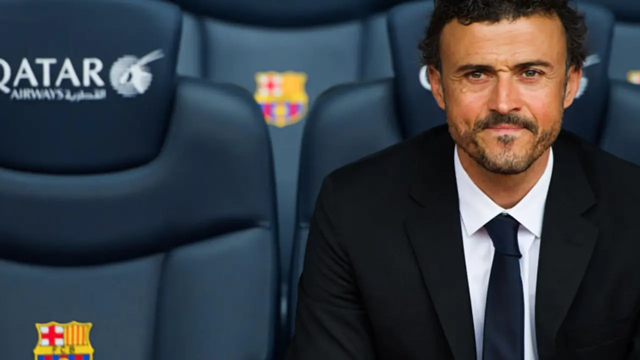 Luis Enrique. / Twitter