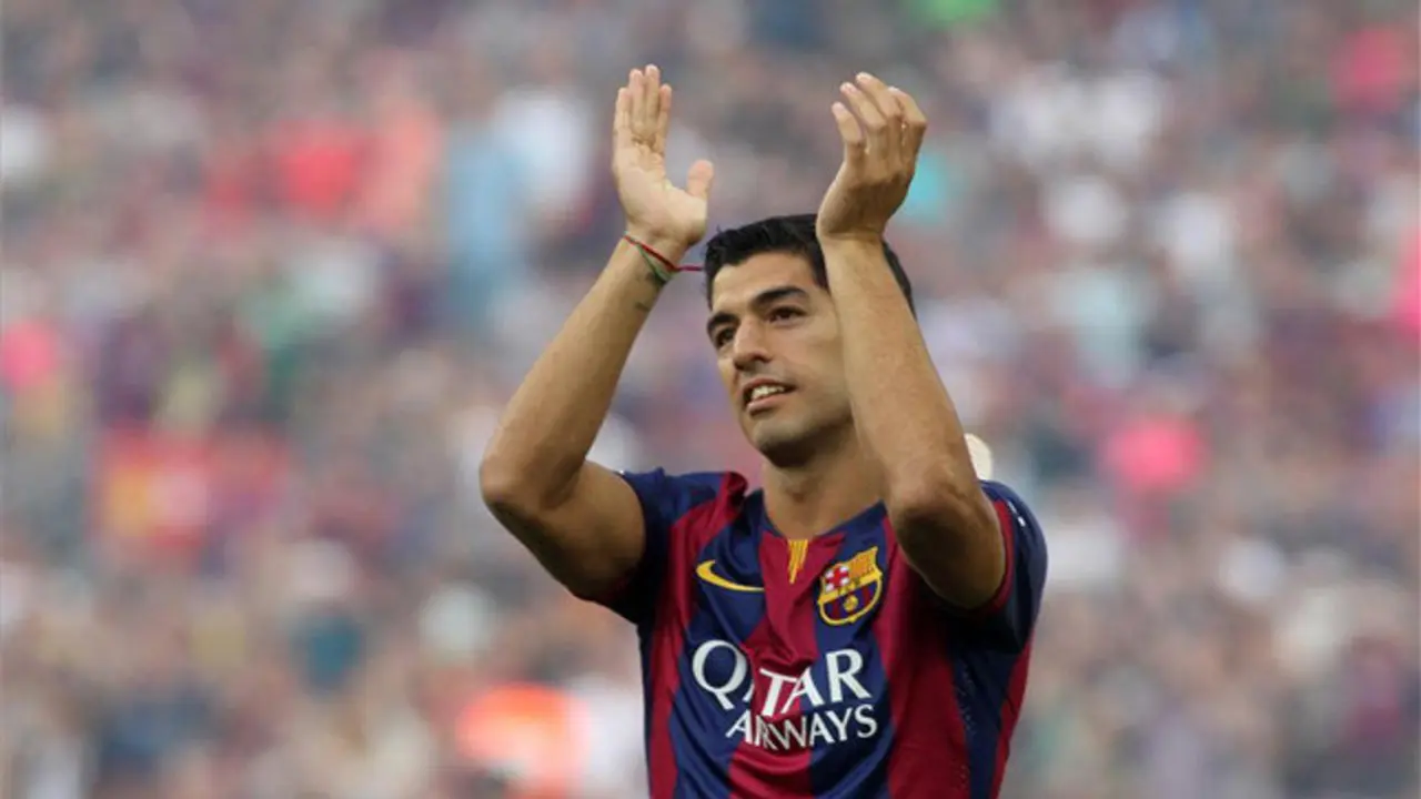 Luis Su&aacute;rez. / Ignasi Paredes en Sport