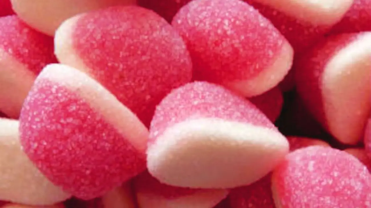 Los momentos dulces son caramelos de fresa y nata.