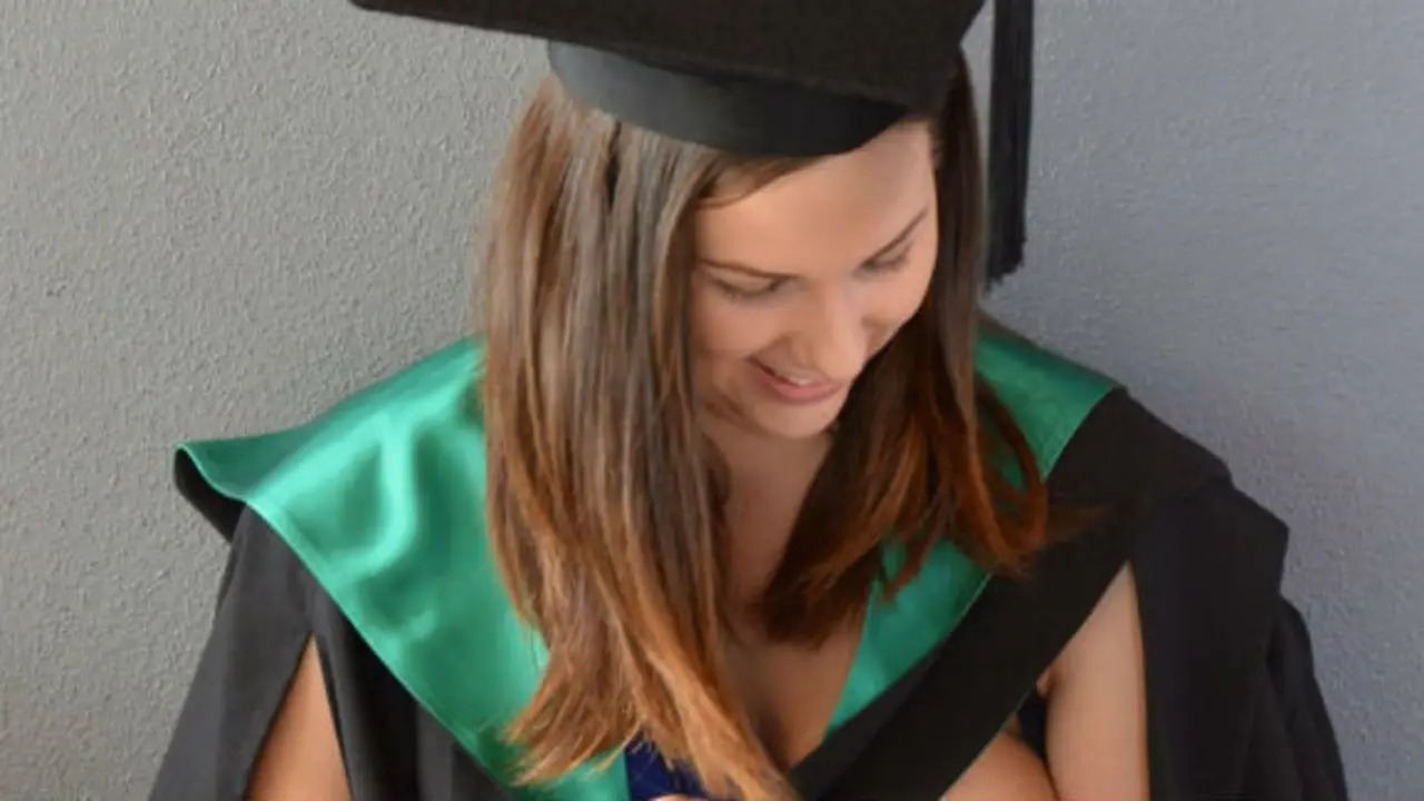 Jacci Sharkey Graduaci&oacute;n
