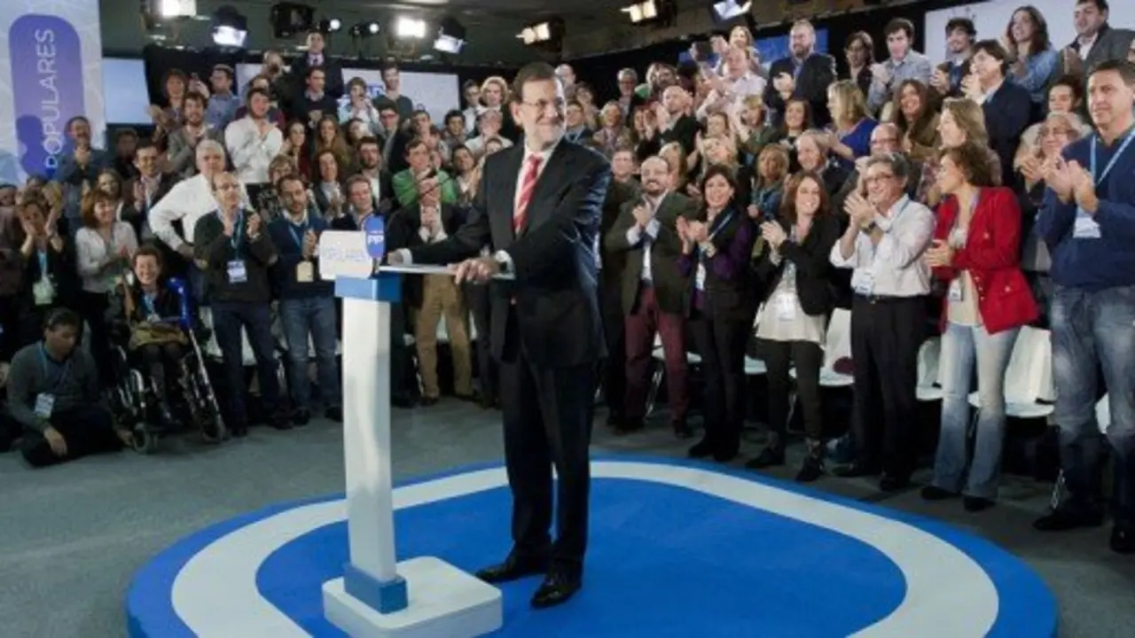 Mariano Rajoy, en Barcelona. / Mundiario
