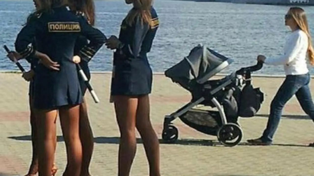 Polic&iacute;as rusas. / lacapital.com.ar