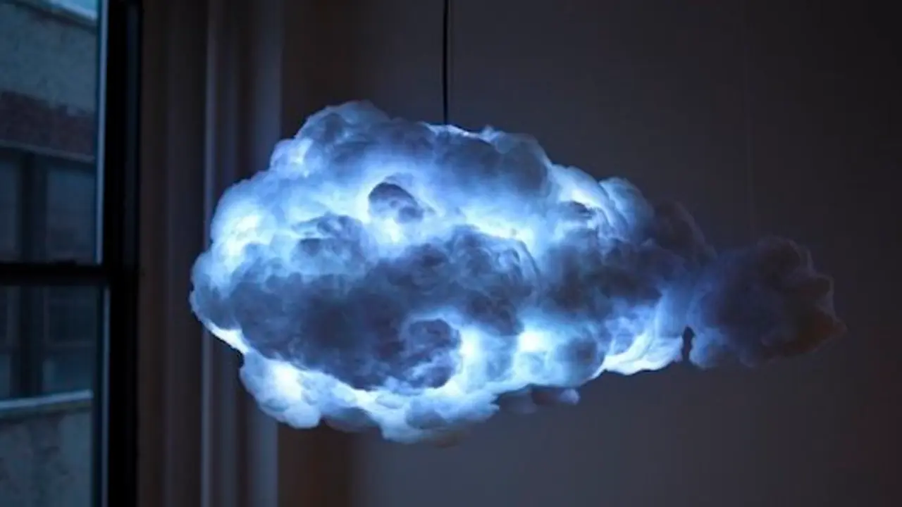 Nube l&aacute;mpara de Richard Clarkson.