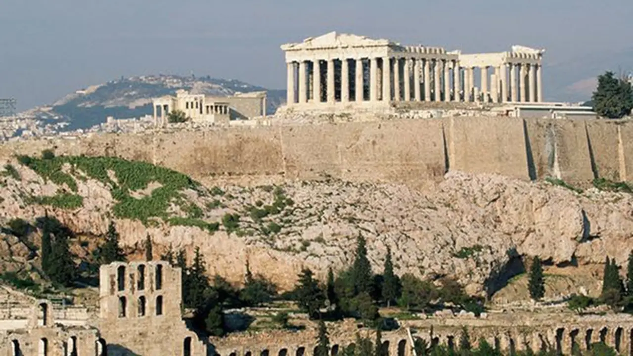 Acr&oacute;polis, en Atenas.