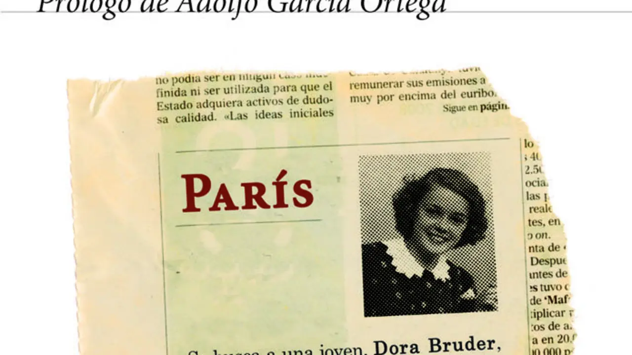 Portada del libro Dora Bruder, de Patrick Modiano.