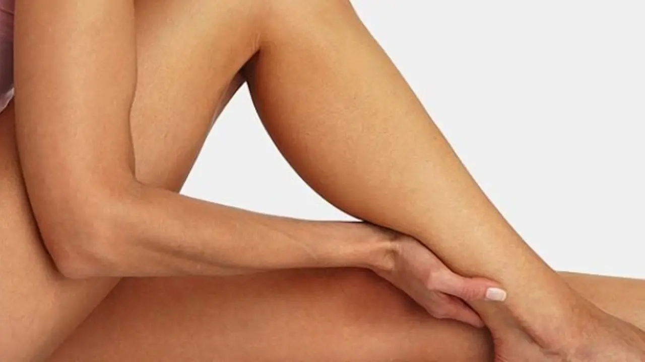 Piernas sin celulitis.