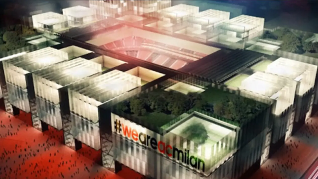 Nuevo estadio del Milan.