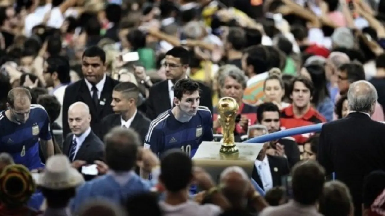 Messi ante la Copa del Mundo.