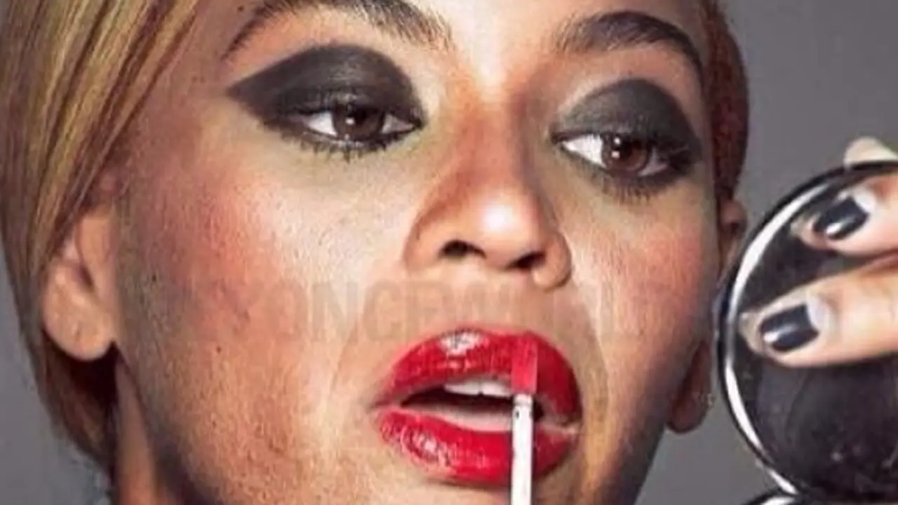 La foto sin photoshop de Beyonc&eacute;.