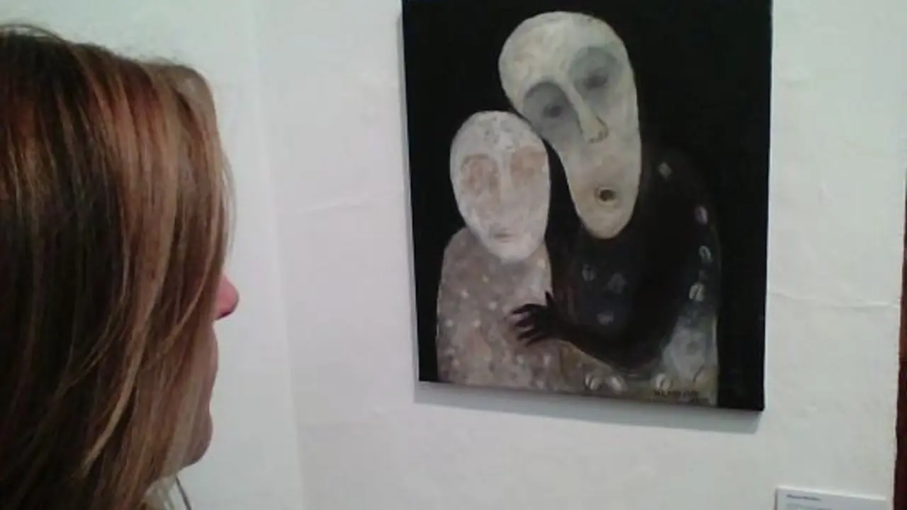 Obra de Manuel Mendive - Galer&iacute;a Artizar / Francisco Pu&ntilde;al