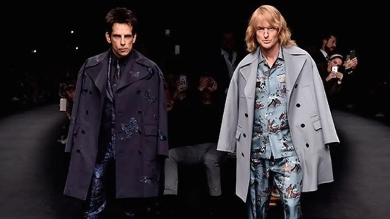 Ben Stiller y Owen Wilson en la Paris Fashion Week.
