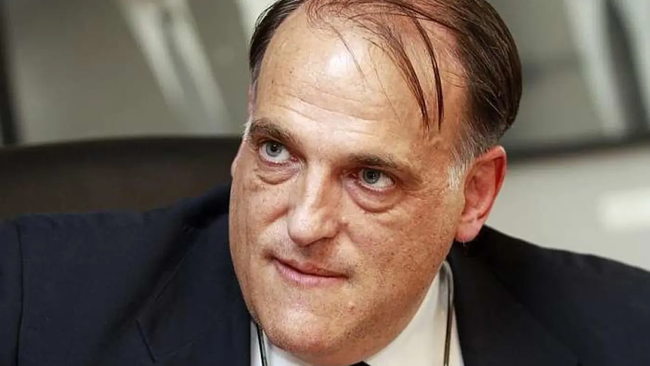 Javier Tebas, ultraderechista, preside la LFP.