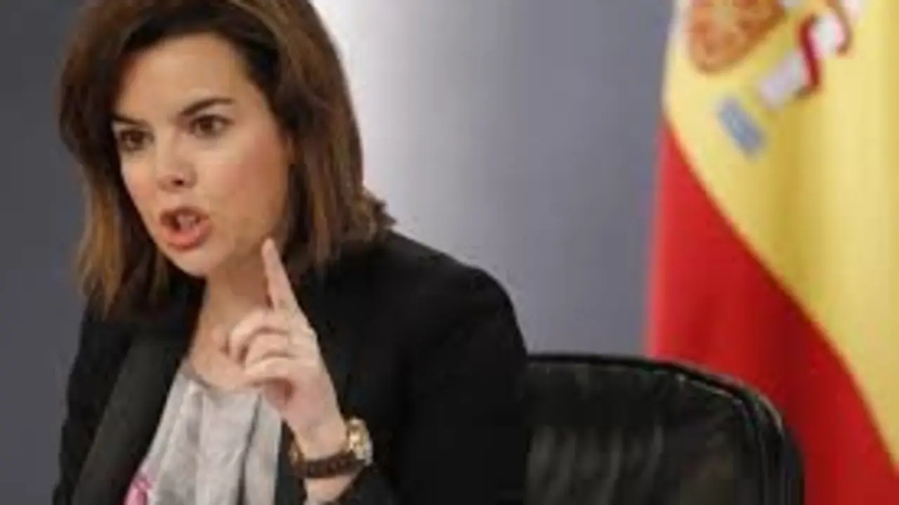 Soraya S&aacute;enz de Santamar&iacute;a.
Vicepresidenta del Gobierno