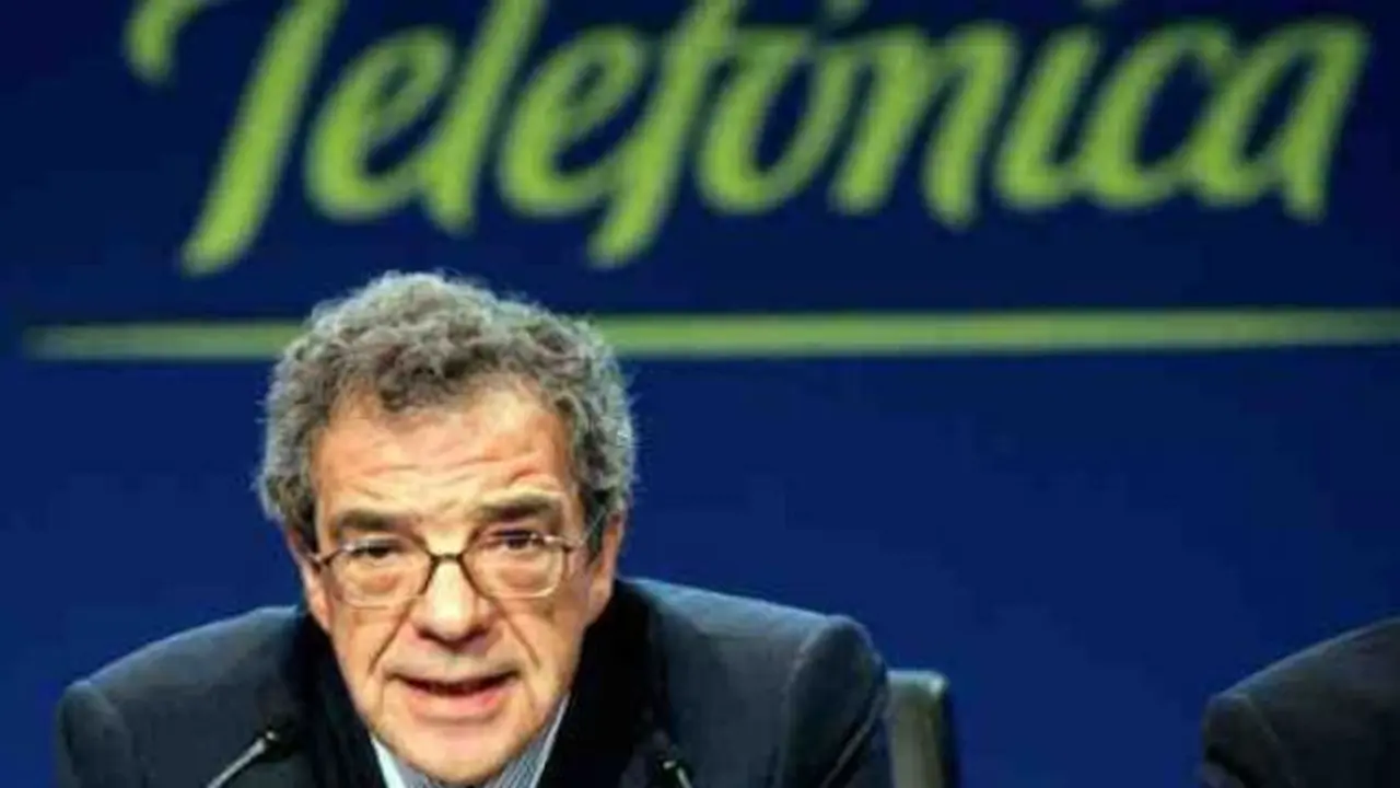 C&eacute;sar Alierta, presidente de Telef&oacute;nica