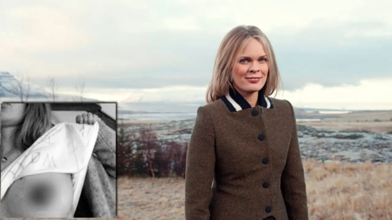 Bj&ouml;rt &Oacute;lafsd&oacute;ttir, diputada de Islandia. / Twitter