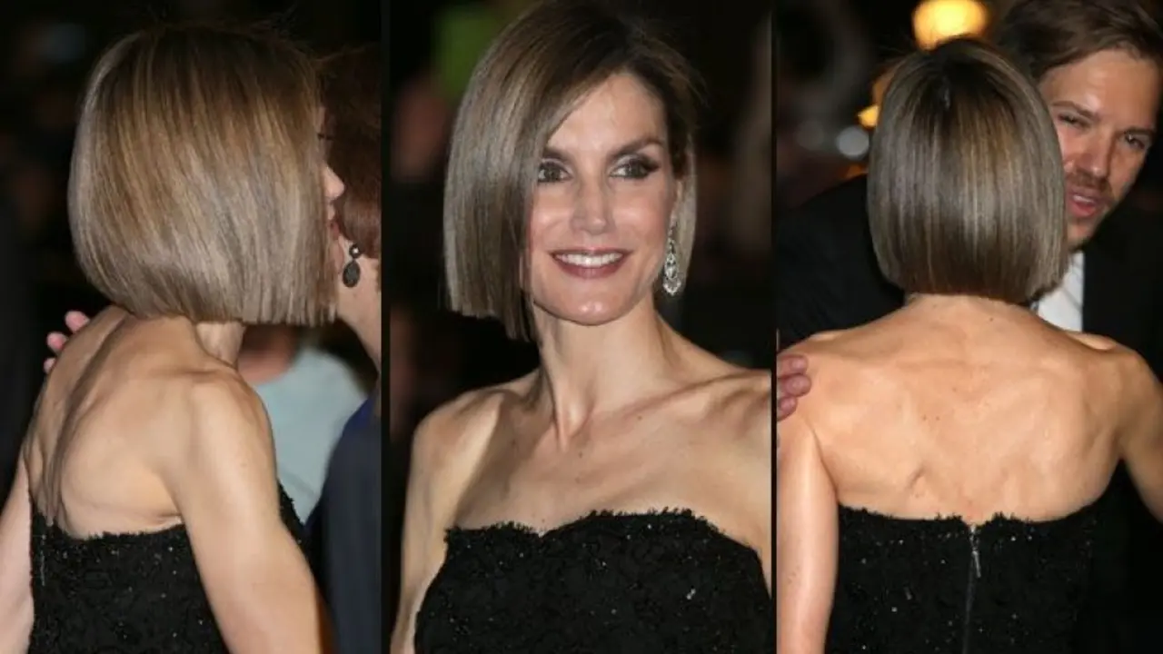 La reina Letizia durante la gala de Woman.