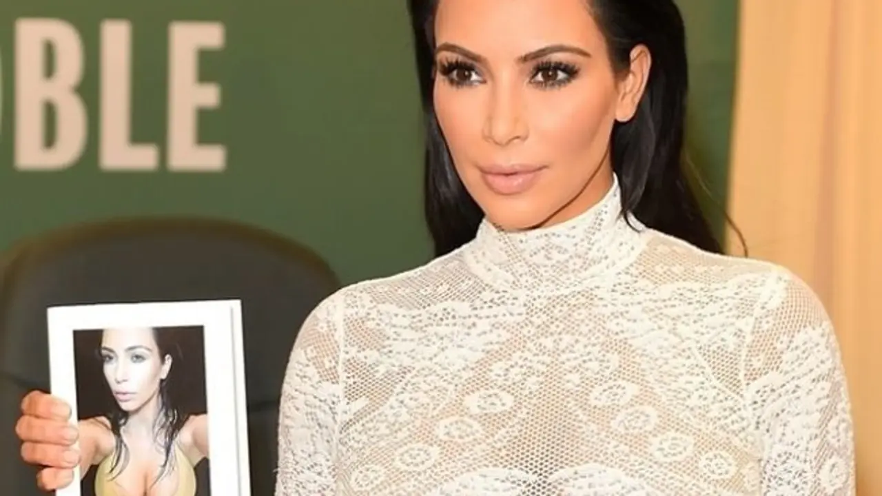 Kim Kardashian.