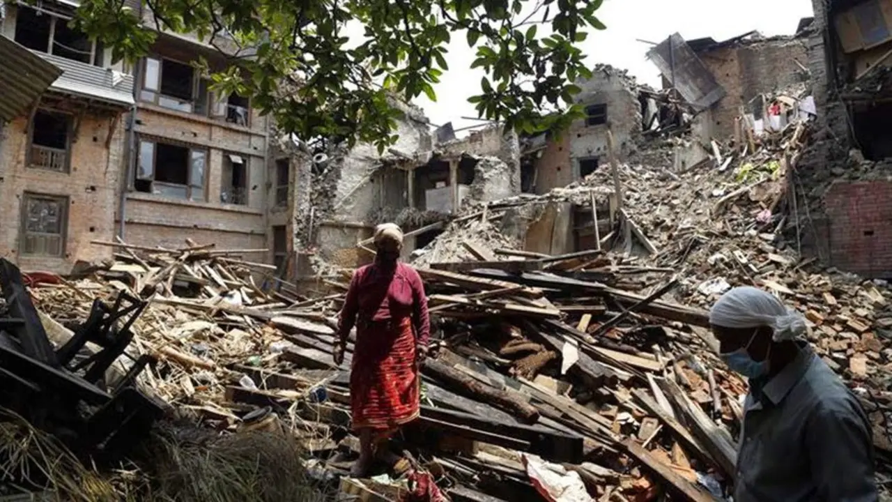Terremoto en Nepal.