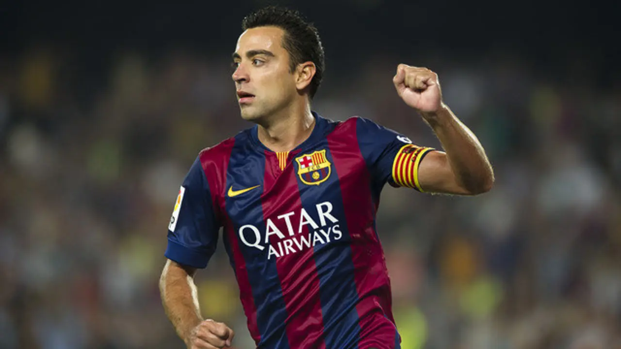Xavi Hern&aacute;ndez, un s&iacute;mbolo del Bar&ccedil;a. / Twitter