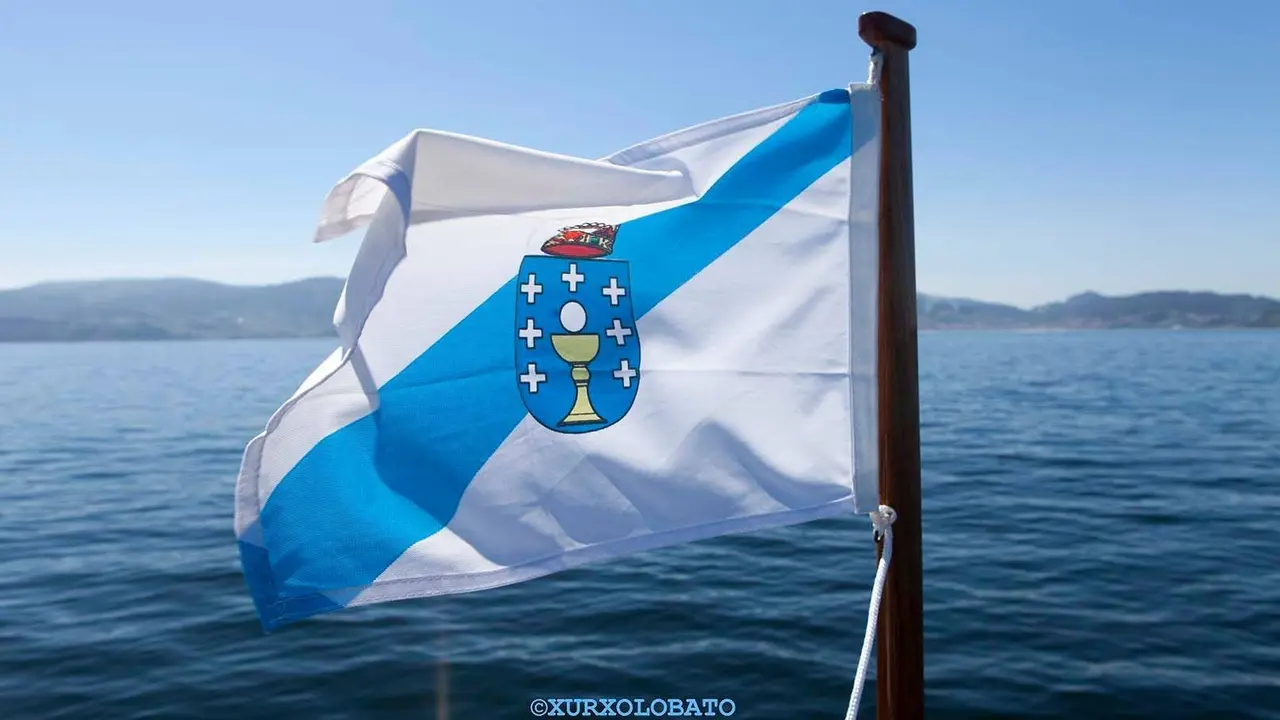 Bandera de Galicia. / Xurxo Lobato