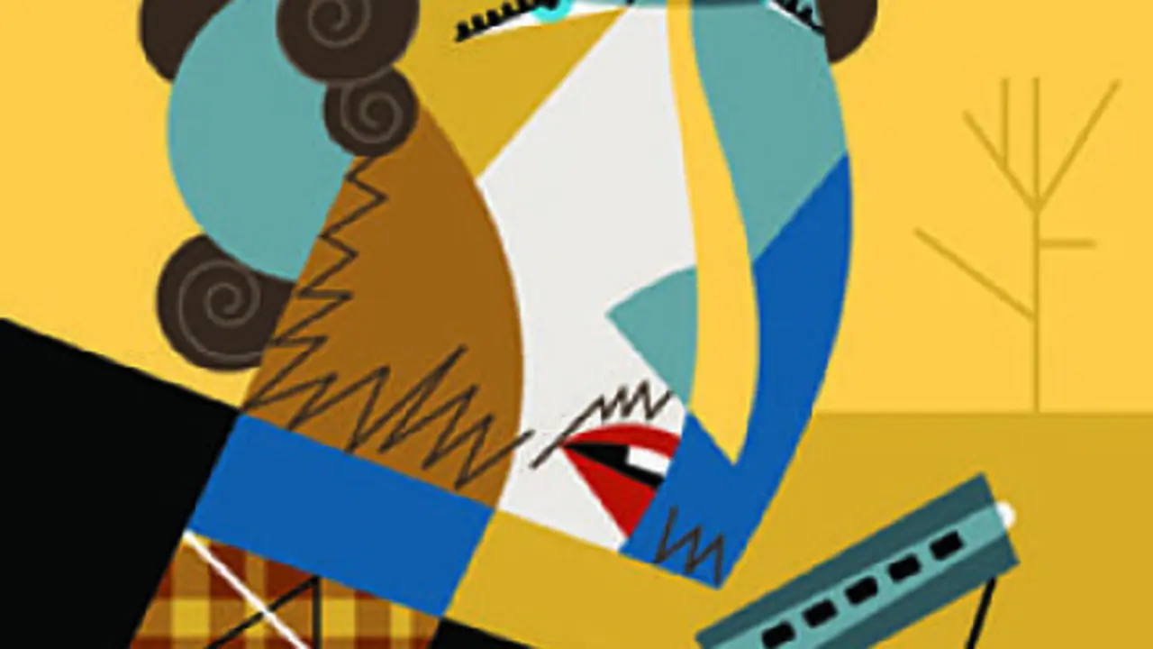 Bob Dylan. / Caricatura de Pablo Lobato