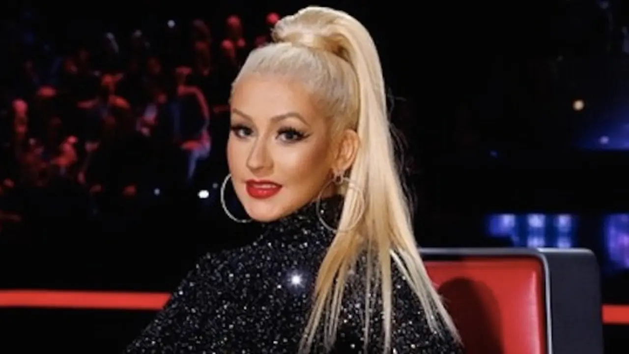 Christina Aguilera en &lsquo;La Voz&rsquo;. / Instagram @xtina