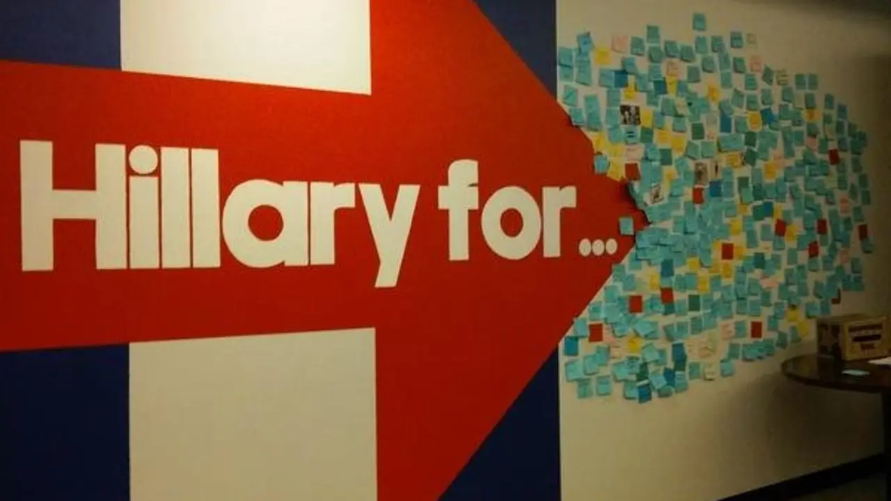 Campa&ntilde;a de Hillary Clinton.