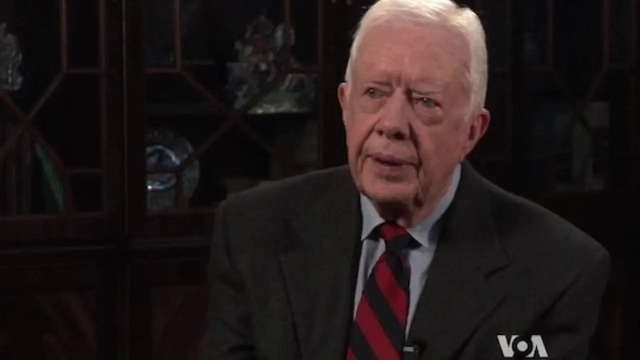 JImmy Carter en una imagen de televisión. / Mundiario