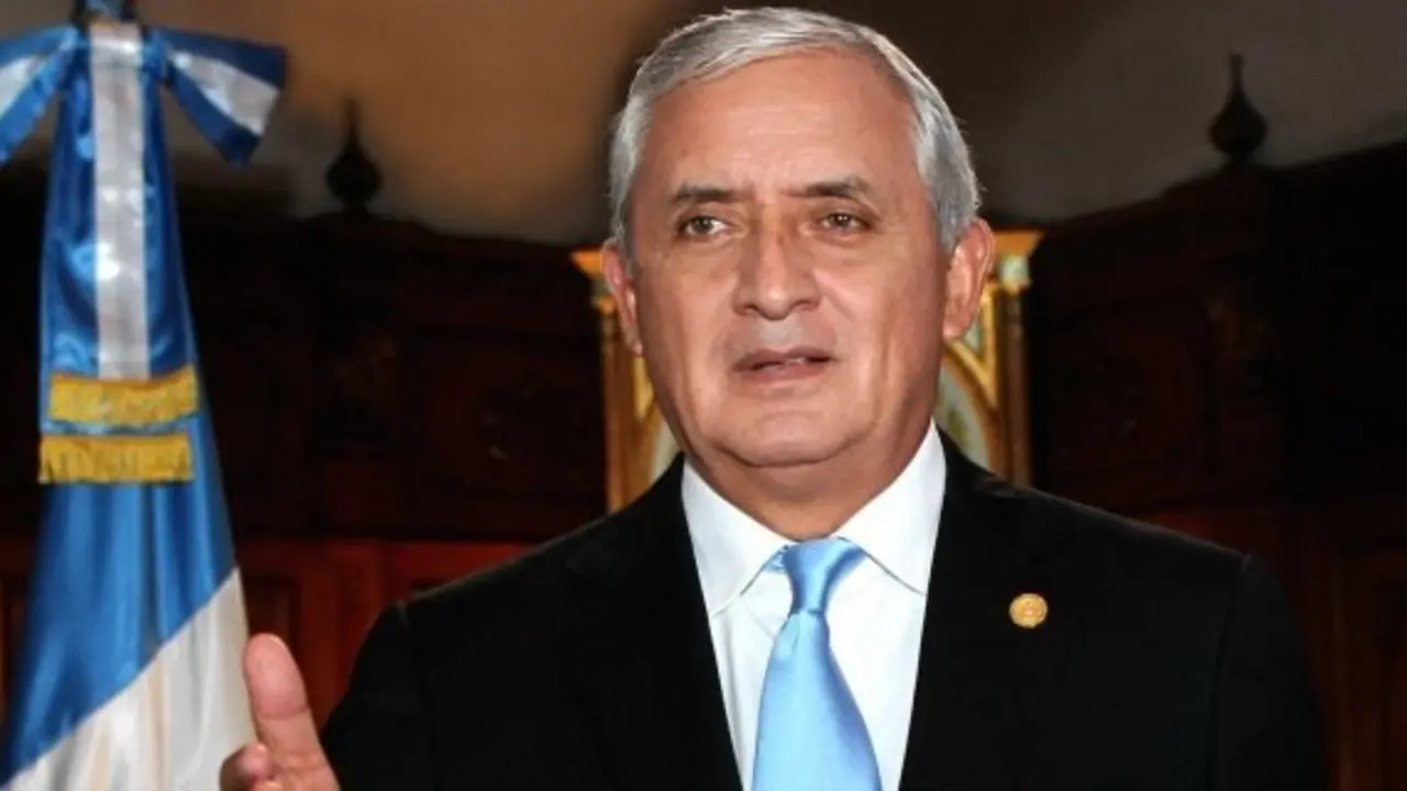 Otto Pérez Molina durante su mensaje a la Nación. / guatemala.gob.gt