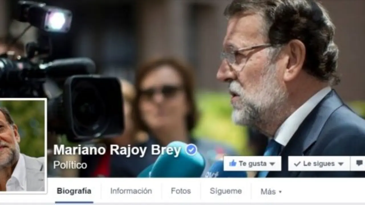 Cabecera de la p&aacute;gina de Facebook de Mariano Rajoy / Mundiario