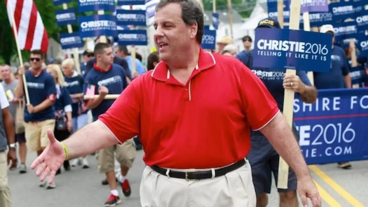 Chris Christie el pasado 4 de julio. / Facebook