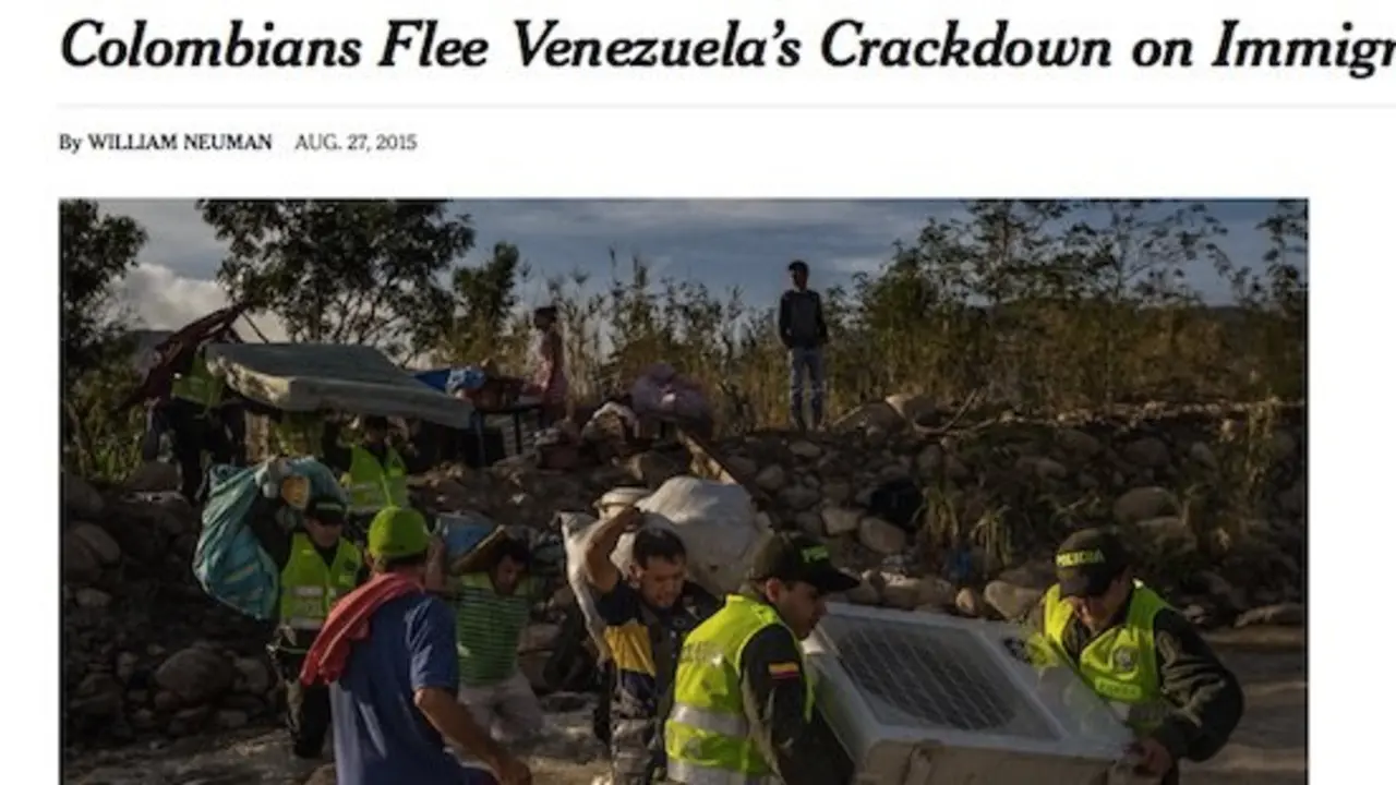 Reportaje NYT. / nytimes.com