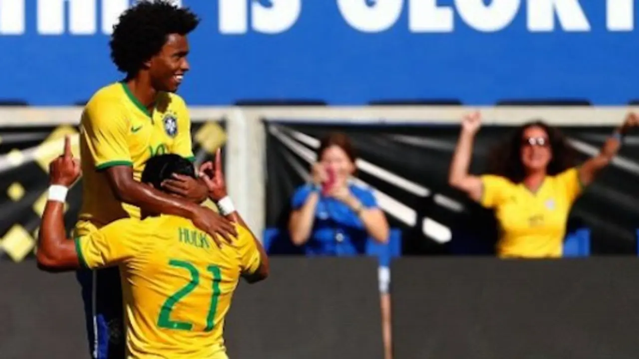 Con gol de Hulk Brasil ganó 1-0 a Costa Rica. / Diario Ol&eacute;