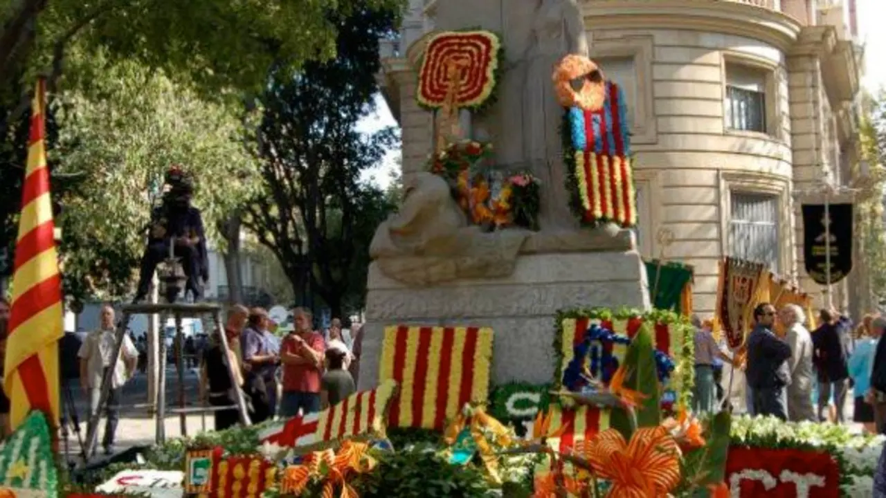 Diada 2015 en Barcelona.