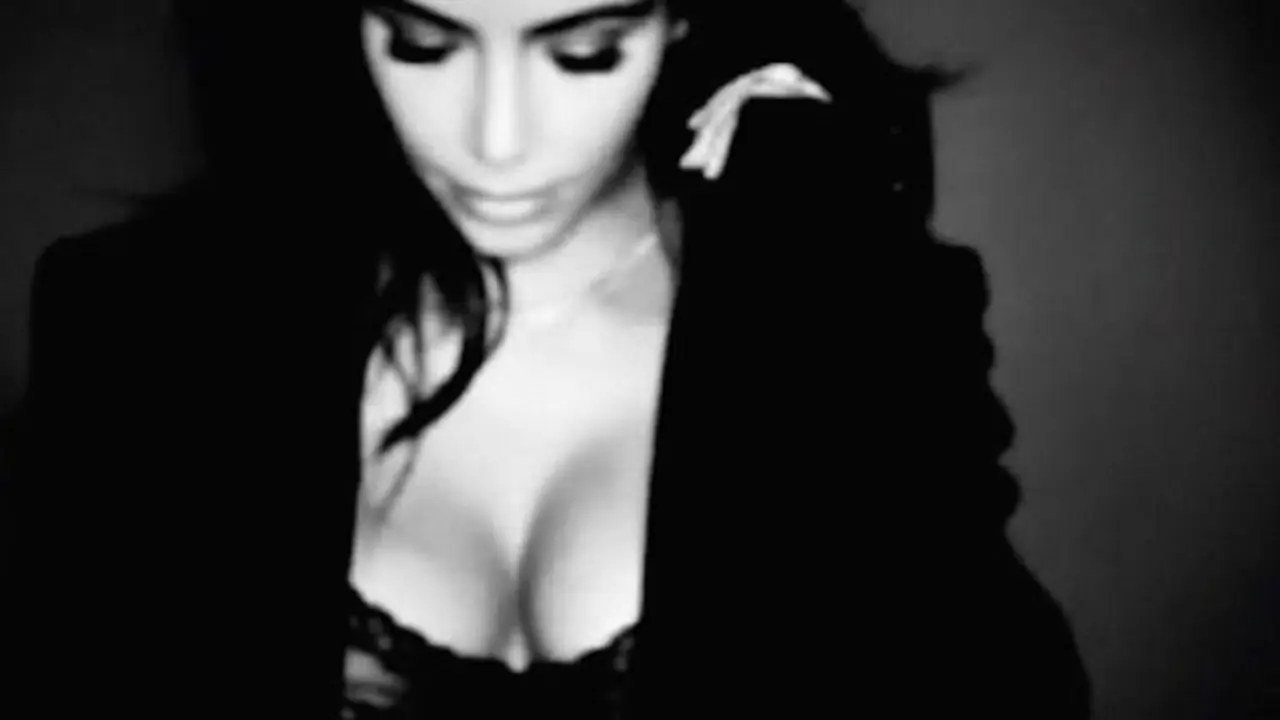 Kim Kardashian.