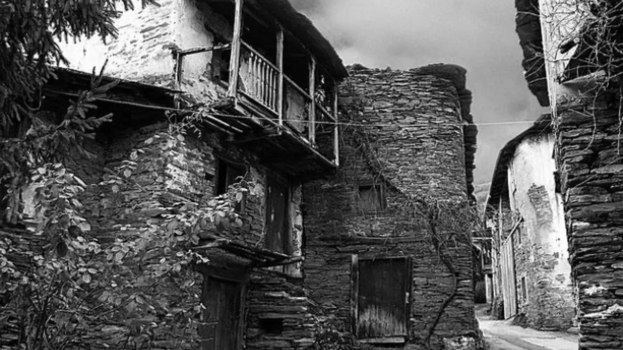 Una aldea abandonada en Galicia.