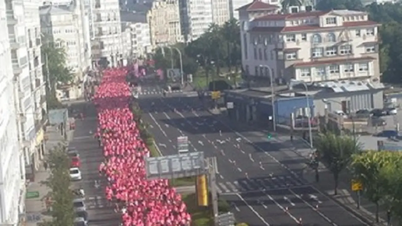 Carrera de la Mujer en A Coru&ntilde;a. / Facebook