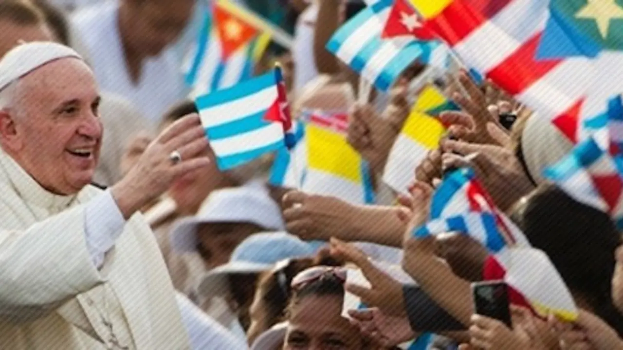Viaje del papa a Cuba.