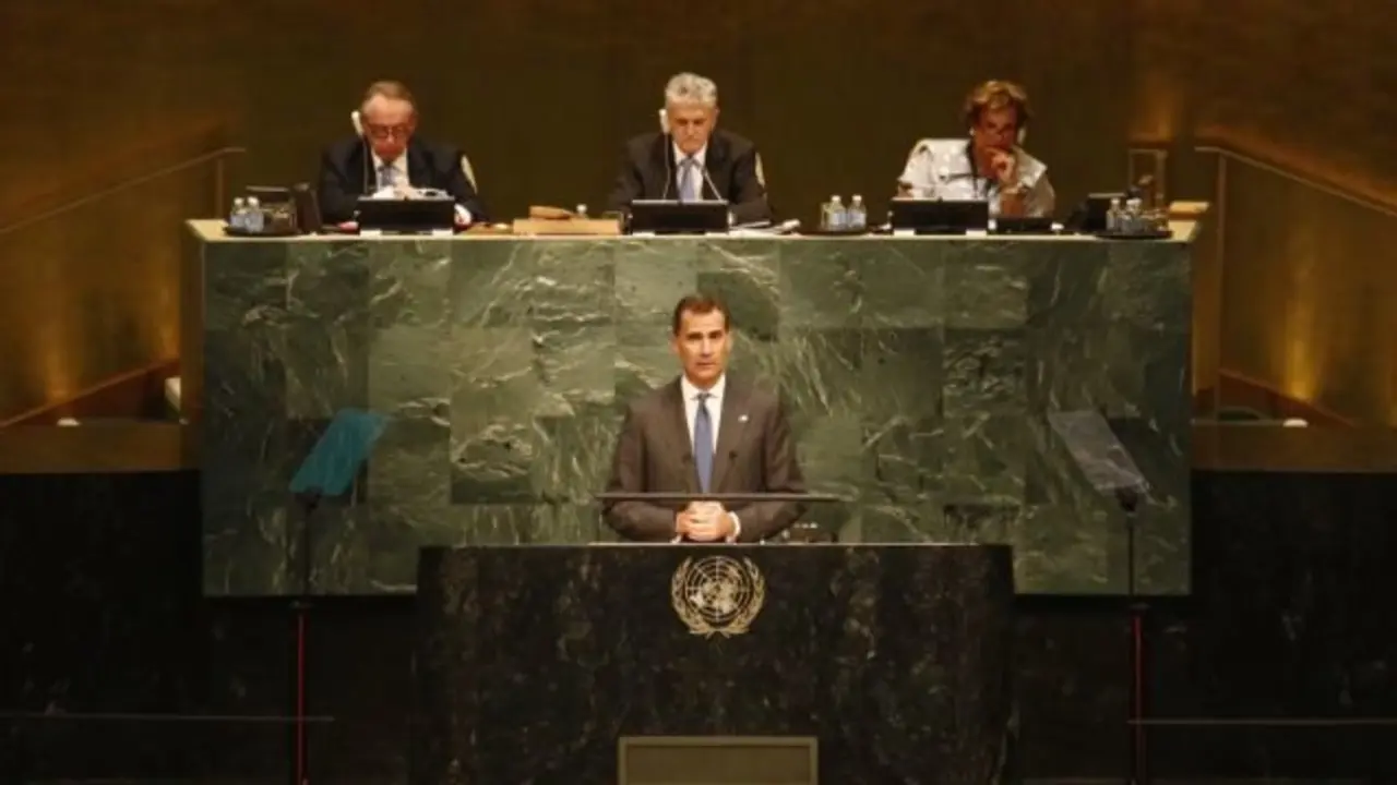 Felipe VI en Naciones Unidas. /  Mundiario
