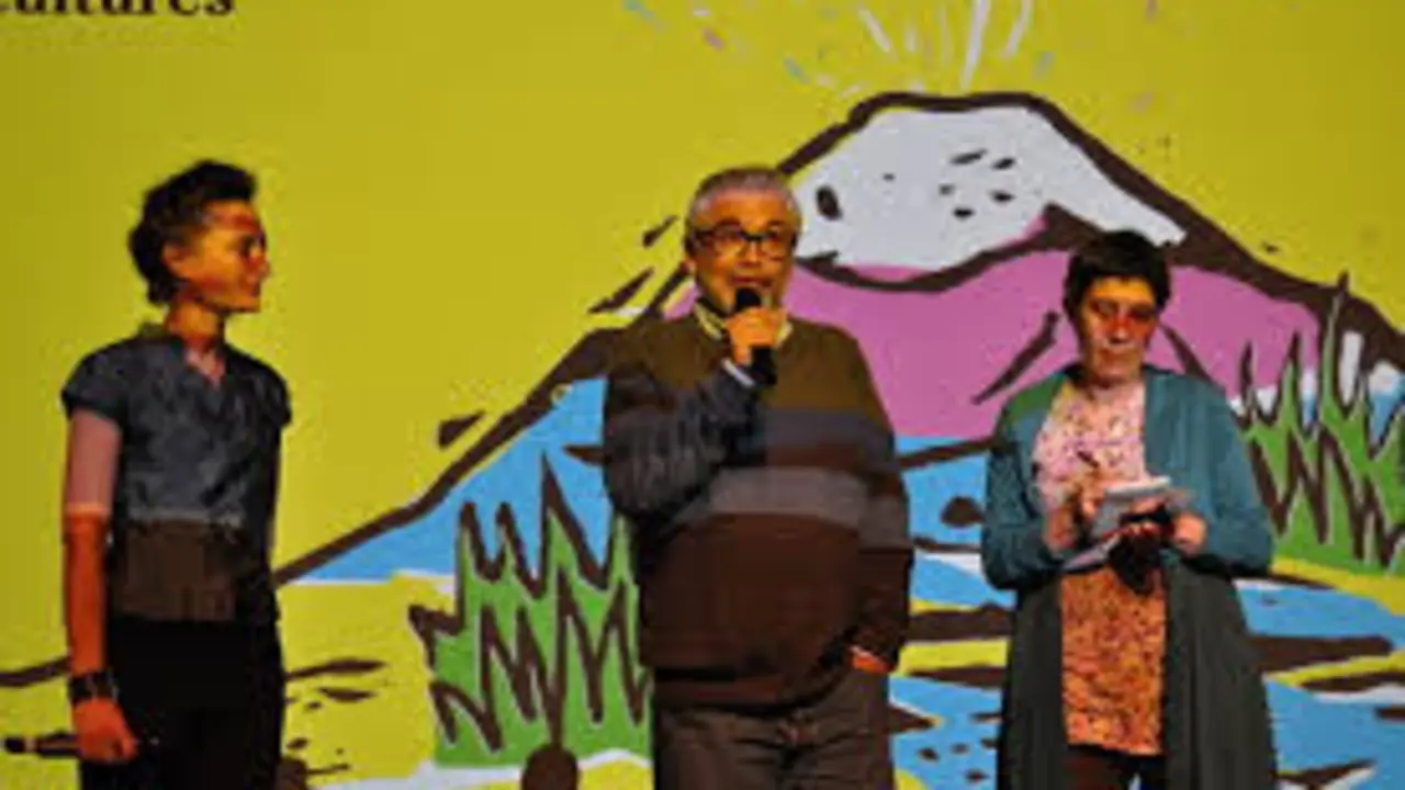 Luis Estrada presenta La dictadura perfecta en el 24 Festival de Biarritz. / Francisco Punal
