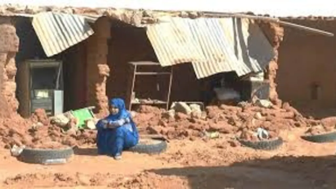 Campamentos de refugiados saharauis.