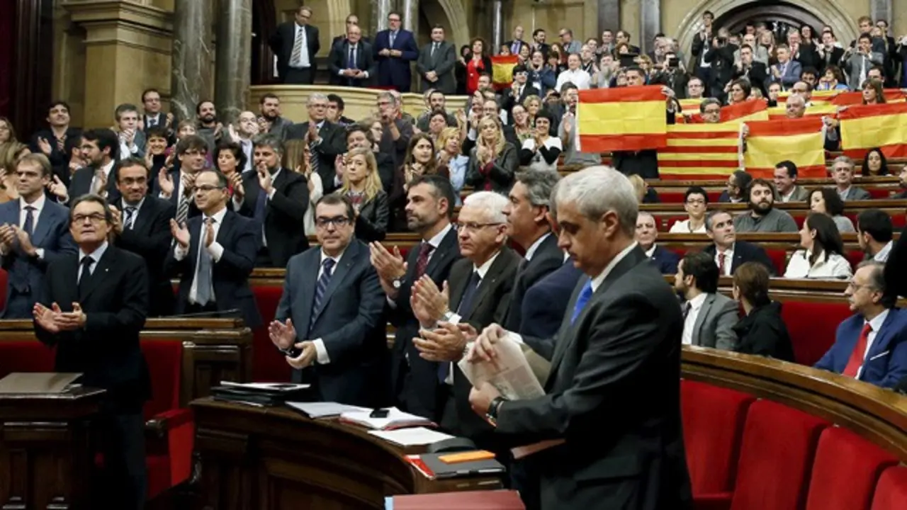 Parlamento de Catalu&ntilde;a. / Twitter