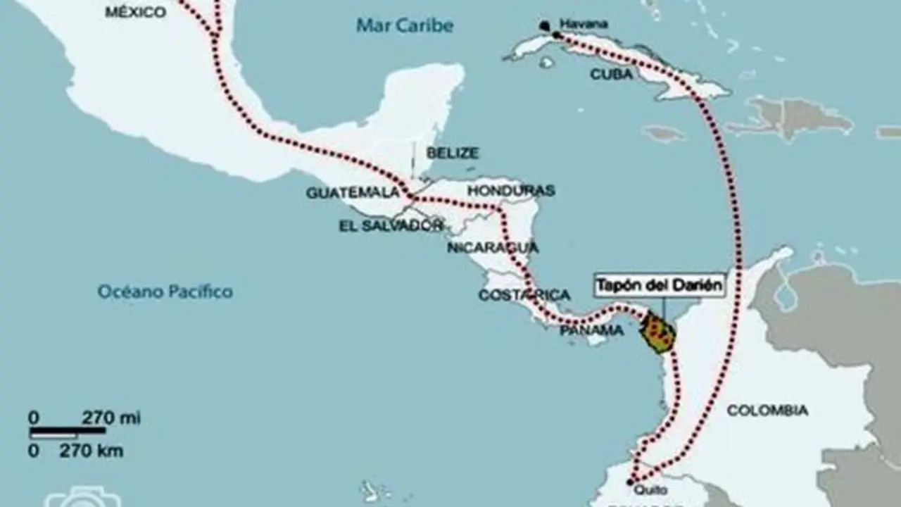 El &eacute;xodo de los cubanos y su paso por Centroam&eacute;rica.