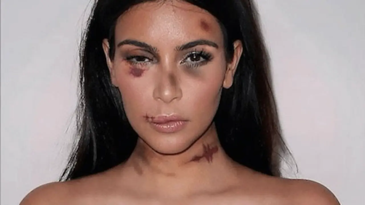 Kim Kardashian.