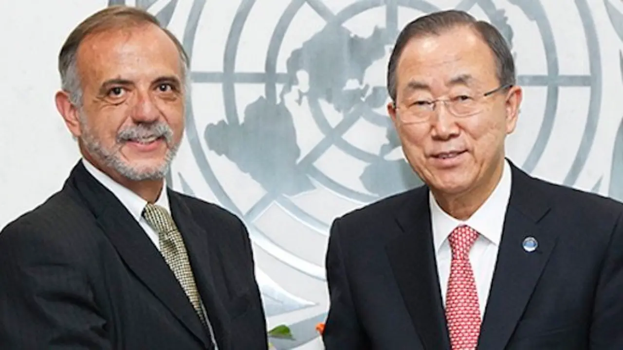Iván Velásquez, Comisionado de la CICIG y Ban Ki-moon, Secretario General de la ONU. / CICIG