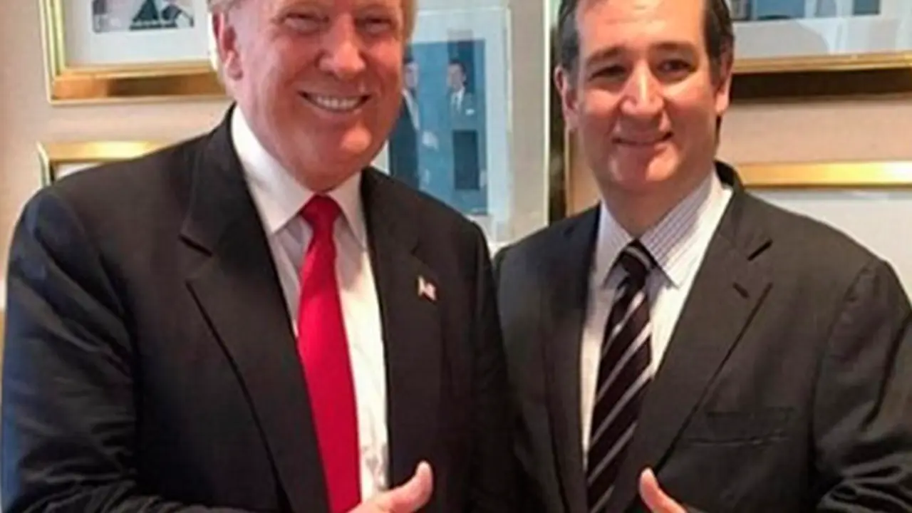 Donald Trump (izq.) aventaja en las primarias a Ted Cruz (der.). / nelsonhortareporta.com