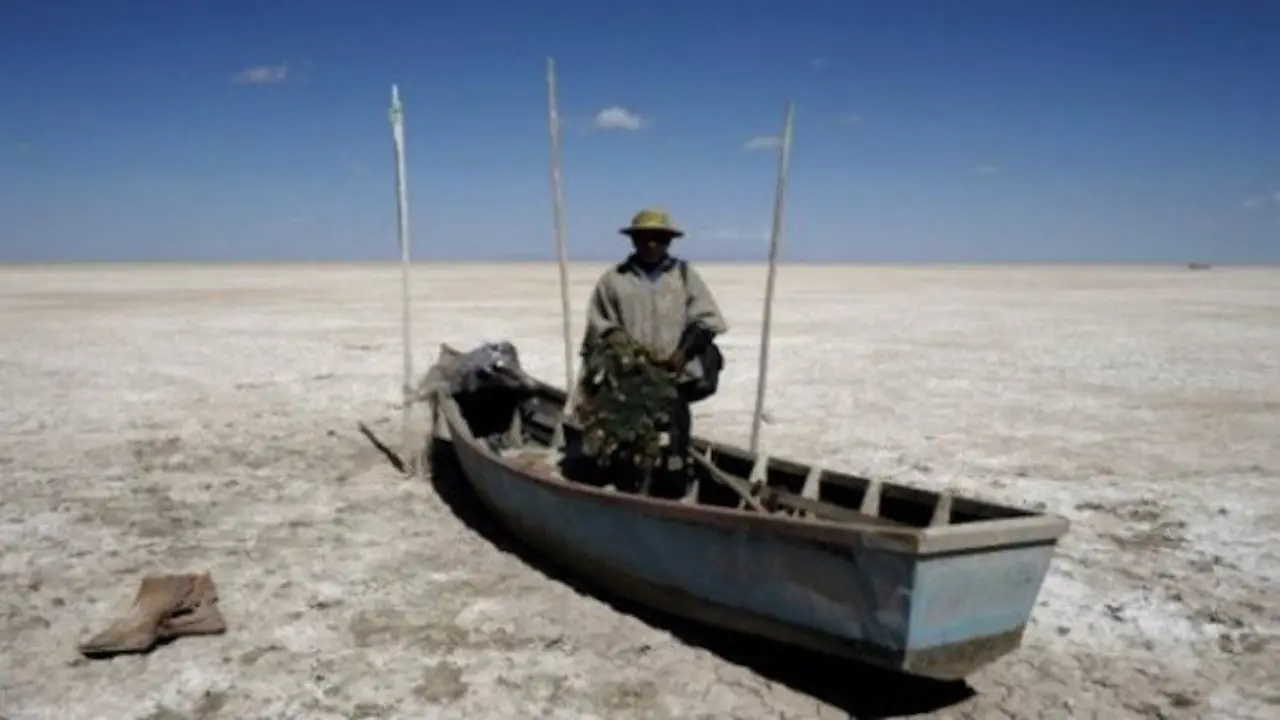 Lago Poopó. / tandildiario.com