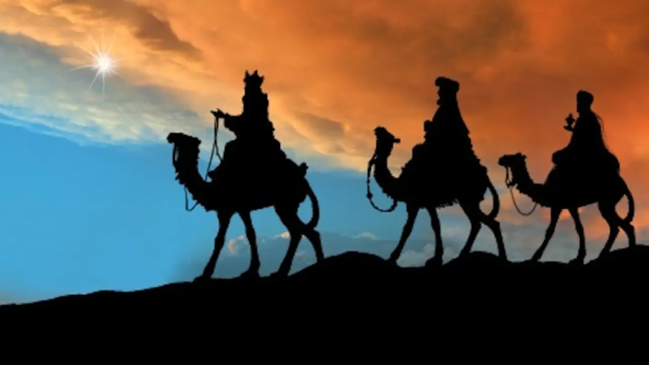 Melchor, Gaspar y Baltasar.